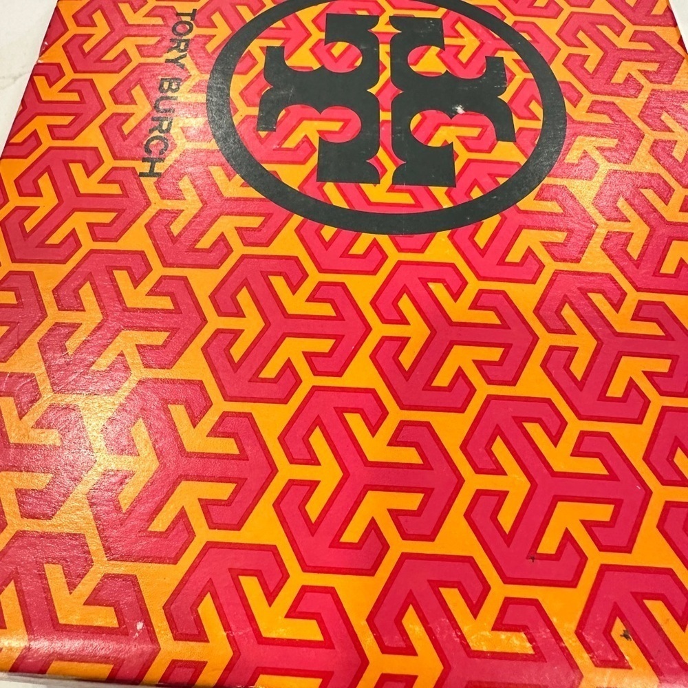 Tory Burch Royal Blue Casey Leather Sandals (Size 8) - Picture 4 of 13